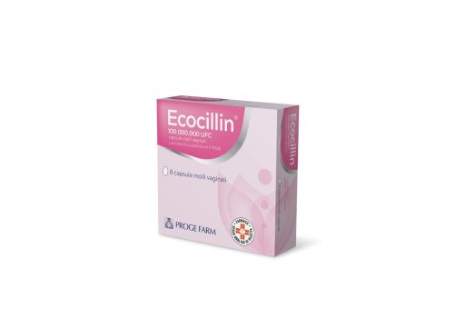 Ecocillin fermenti lattici 6 capsule vaginali molli