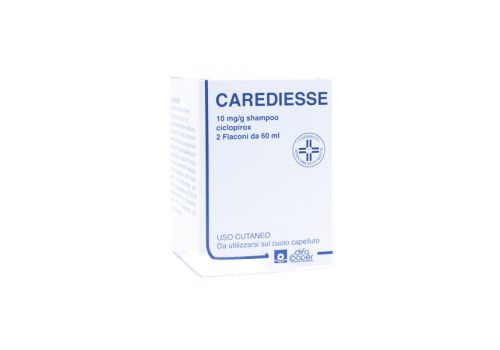 CAREDIESSE SHAMPOO 2 FLACONI DA 60ML