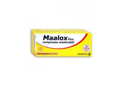 Maalox Plus antiacido 30 compresse masticabili