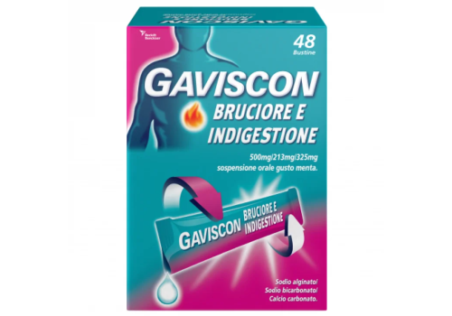 Gaviscon bruciore e indigestione 48 bustine