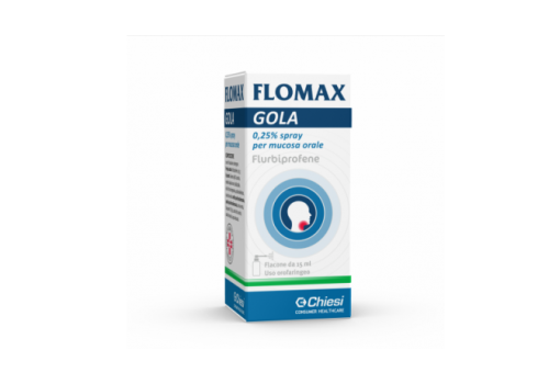 Flomax Gola Flurbiprofene 0,25% spray per mucosa orale 15ml