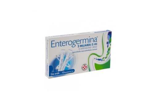Enterogermina 2mld/5ml fermenti lattici 10 flaconcini 5ml