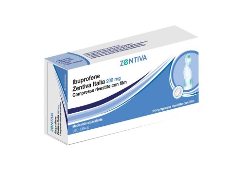 Ibuprofene Zentiva 200mg antinfiammatorio 24 compresse