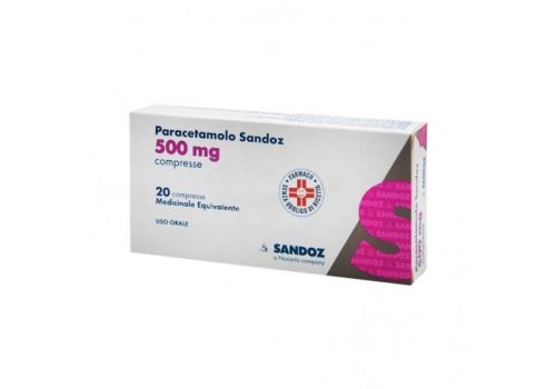 PARACETAMOLO SAND*20CPR 500MG