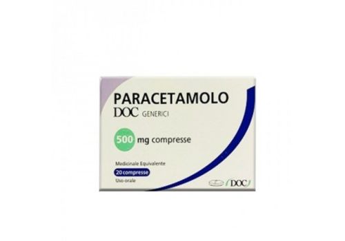 PARACETAMOLO DOC*20CPR 500MG