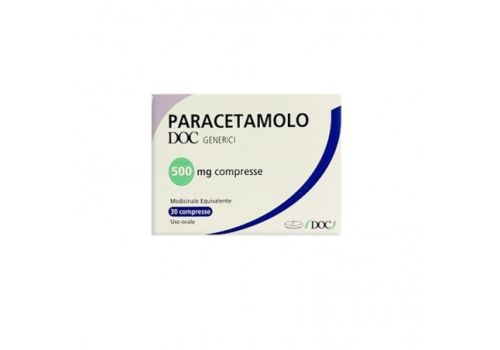 PARACETAMOLO DOC*30CPR 500MG