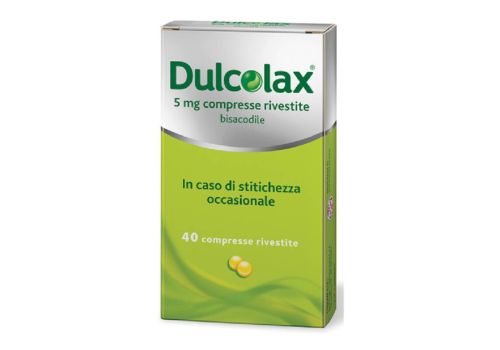 Dulcolax 5mg lassativo 40 compresse