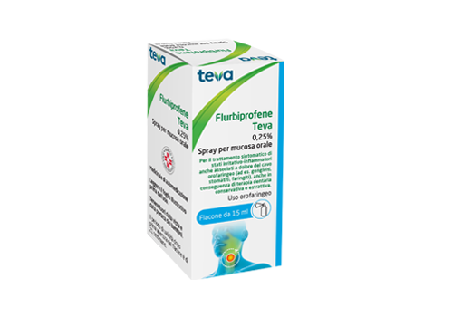 FLURBIPROFENE TE*OS SPRAY 15ML