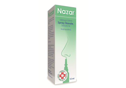 Nazar 100mg/100ml naso chiuso spray nasale 15ml