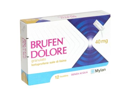 Brufen Dolore 40mg antinfiammatorio 12 buste orosolubili
