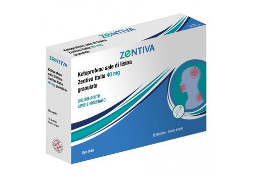 KETOPROFENE LISINA ZENTIVA DOLORI 12 BUSTE OROSOLUBILI