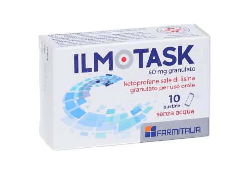 Ilmotask 40mg antinfiammatorio granulato per sospensione orale 10 bustine
