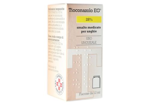 Tioconazolo EG onicomicosi smalto medicato 12ml