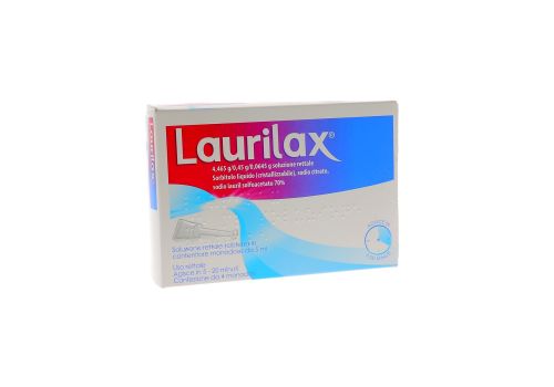 LAURILAX 4 FLACONI MONODOSE DA 5ML