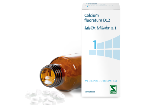 Calcium Fluoratum D12 Sale Dr Schussler n.1 medicinale omeopatico 200 compresse