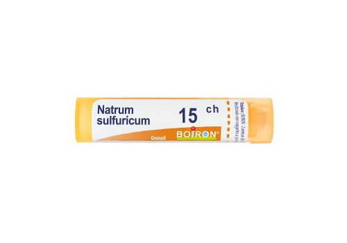 Natrum Sulfuricum 15ch 80 granuli 4 grammi