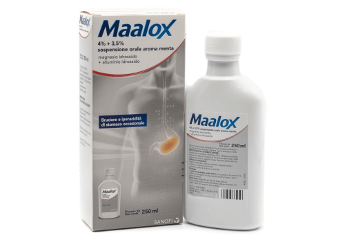 Maalox antiacido sospensione orale 250ml