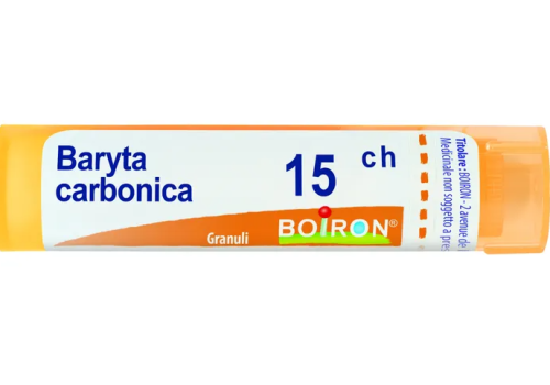 Baryta Carbonica 15ch 80 granuli 4 grammi