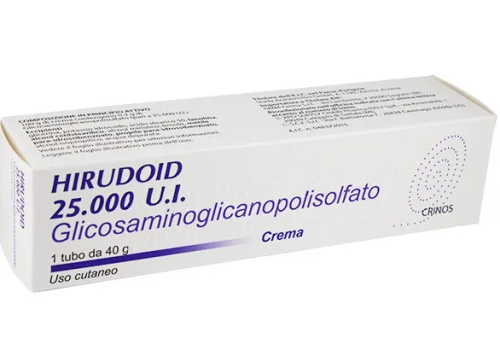 Hirudoid 25000ui antiedemigeno crema 40 grammi