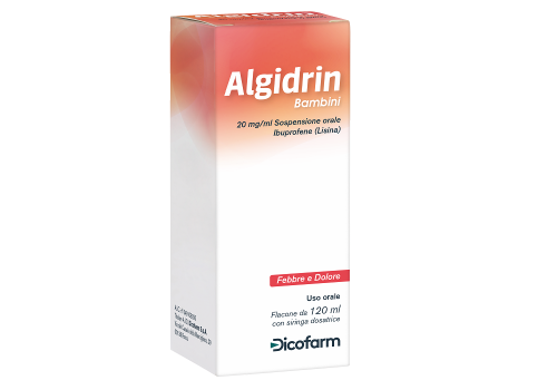 ALGIDRIN FEBBRE E DOLORE 20MG/ML SCIROPPO BAMBINI 120ML