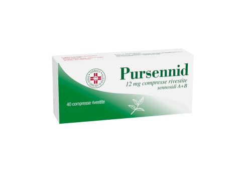 Pursennid 12mg lassativo 40 compresse