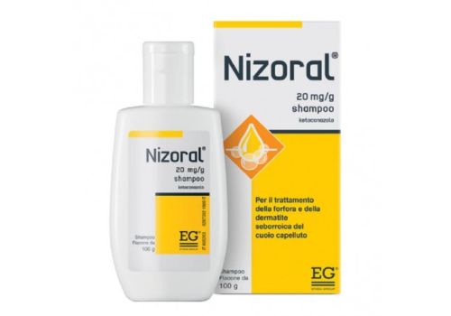 Nizoral 20mg/g shampoo per il trattamento di forfora e dermatite seborroica 100 grammi