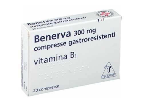 Benerva vitamina b1 300mg 20 compresse