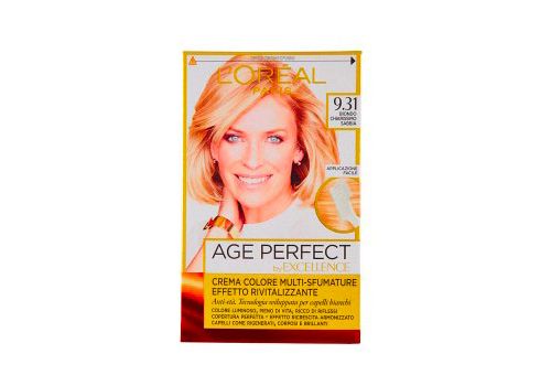 Excellence Age Perfect Tintura per Capelli 9.31 Biondo Chiarissimo Sabbia
