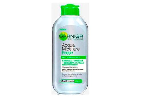 Garnier Acqua Micellare Fresh Viso Occhi e Labbra per Pelli Normali o Miste 400ml