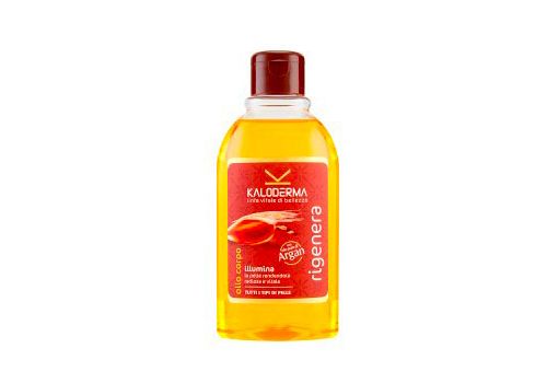 Kaloderma Olio Corpo Rigenerante con Olio di Argan per Tutti i Tipi di Pelle 300ml