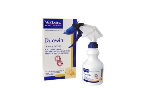 Duowin soluzione insetticida larvicida ed ovicida per cani 250ml