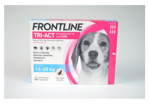 Frontline Tri-Act cani 10-20kg 6 pipette
