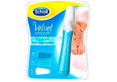 Velvet Smooth Electronic Nail Care System - Kit Elettronico per la Cura delle Unghie