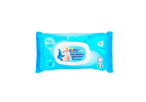Assorbello salviettine igieniche per bambini 64 pezzi