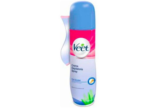 Veet Crema Depilatoria Spray Pelli Sensibili 150ml