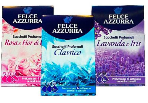 Il Bianco Sacchetti Profuma Biancheria Fragranze Assortite 3pz