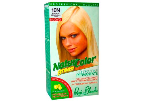 Renèe Blanche Natur Color Green 10n biondo chiarissimo extra colorazione permanente naturale