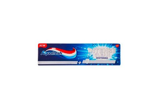aquafresh intense clean whitening dentifricio sbiancante 75ml