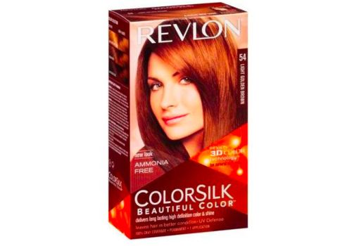 ColorSilk Tinta per Capelli Senza Ammoniaca 54 Light Golden Brown