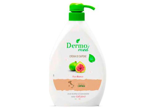 Dermomed Crema di Sapone Fico Bianco 600ml