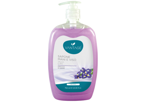 Vantage Sapone Mani e Viso Talco e Iris 750ml