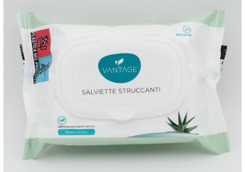 Vantage Salviette Struccanti 20 Salviette