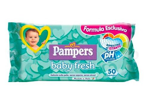 Pampers Baby Fresh Formula Esclusiva 50 salviettine
