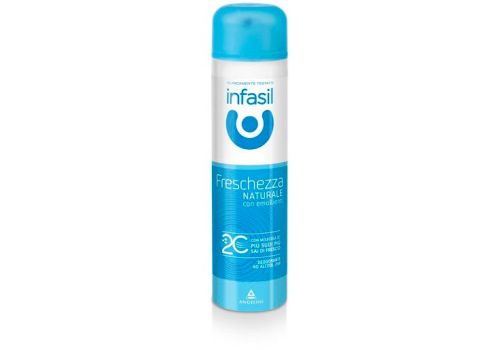 Infasil Freschezza Naturale con Emollienti Deodorante Spray 150 ml