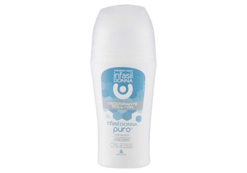 Infasil Donna Puro Deodorante Roll-On per Pelli Sensibili 50ml