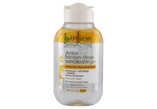 Garnier SkinActive acqua micellare bifase per trucco waterproof 100ml