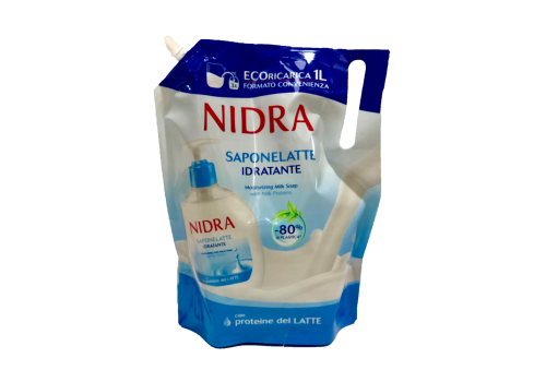 Nidra sapone liquido eco ricarica 1 litro