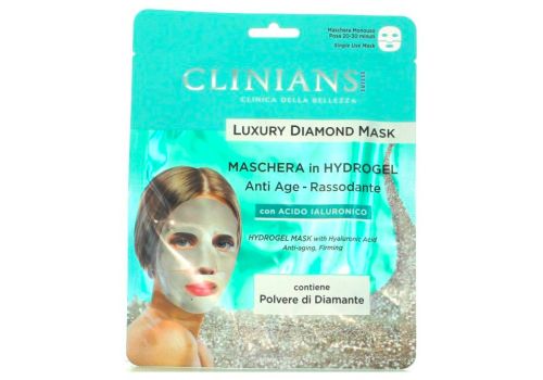 Clinians Luxury Diamon maschera in hydrogel anti-age rassodante 1 pezzo 24 grammi