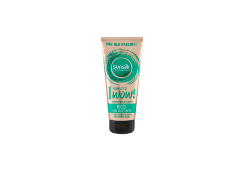 Sunsilk 1 minute wow! trattamento intensivo per capelli ricci 180ml