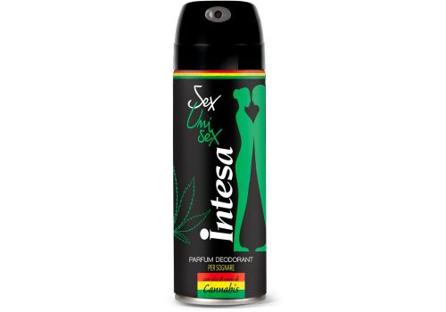 Intesa Sex Unisex Deodorante con Olio di Semi di Cannabis 125ml
